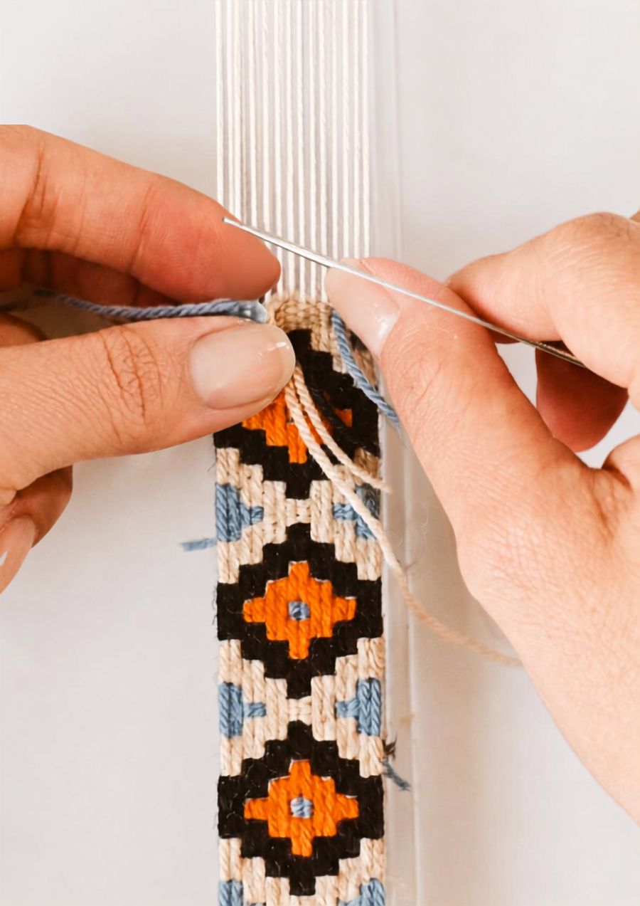Weaving Together - traditional Iranian weaving